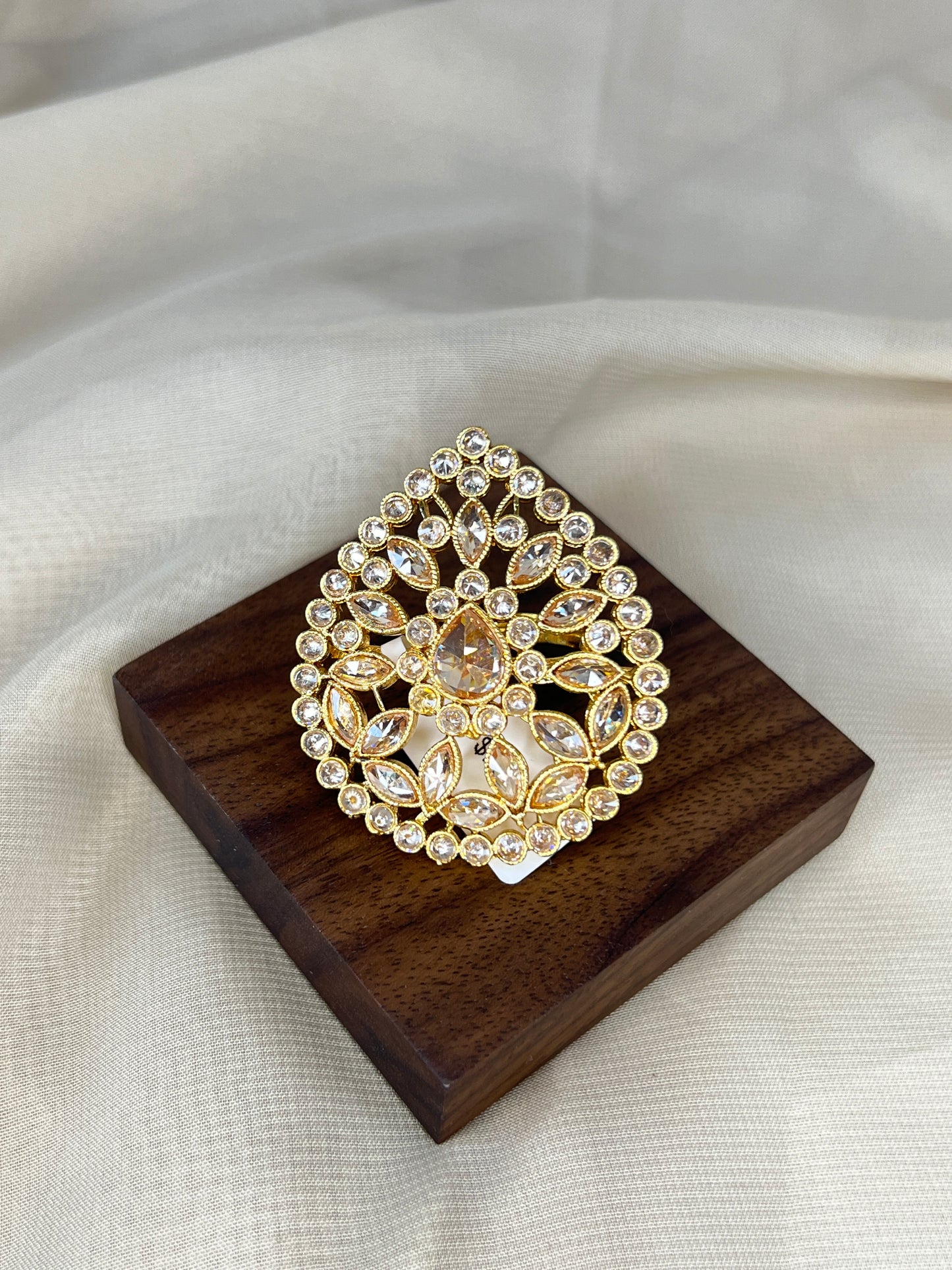 Large Statement Polki Ring
