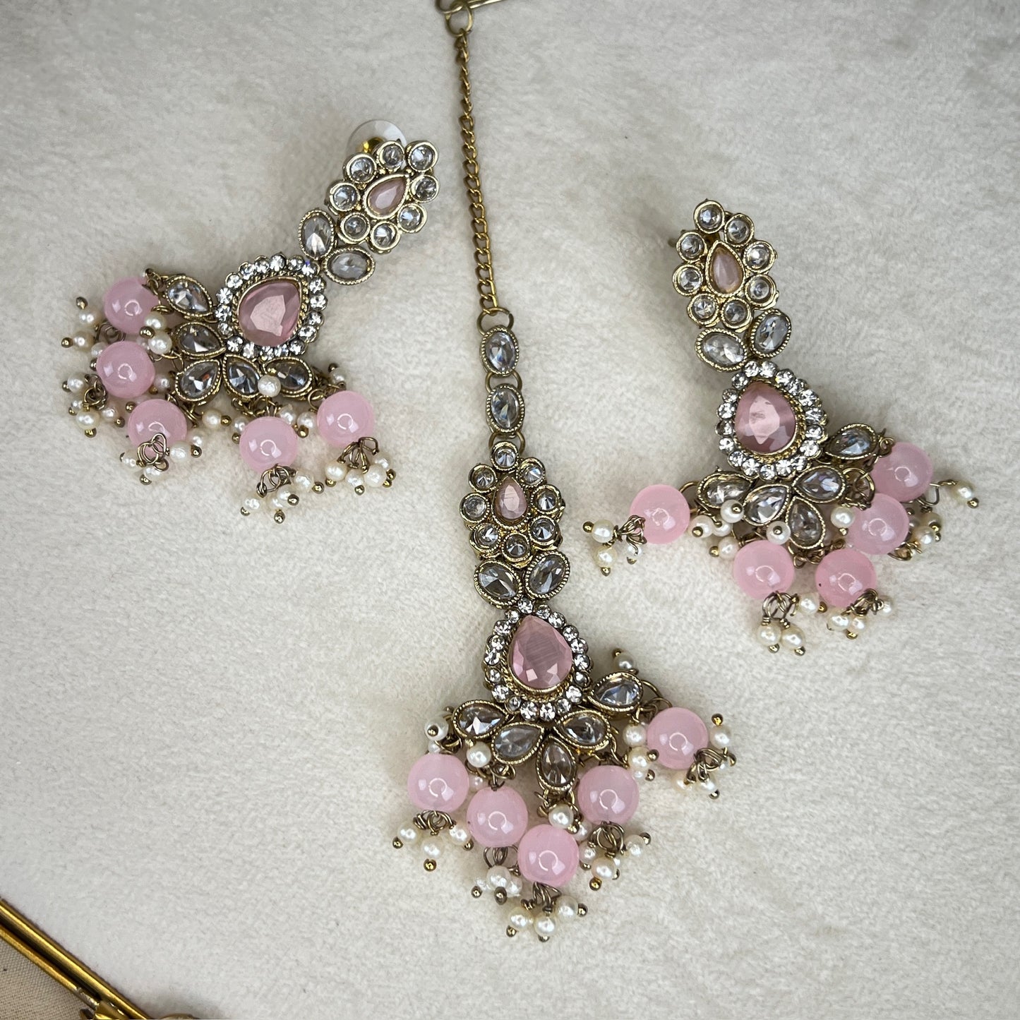 Polki Semi Bridal Choker Set
