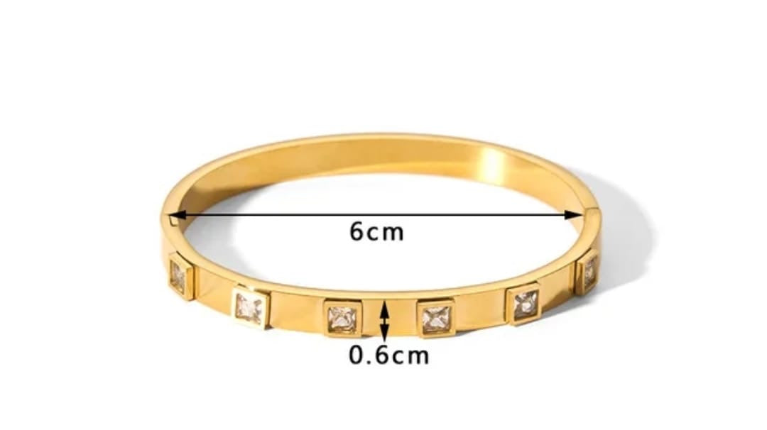 Gold Bangle