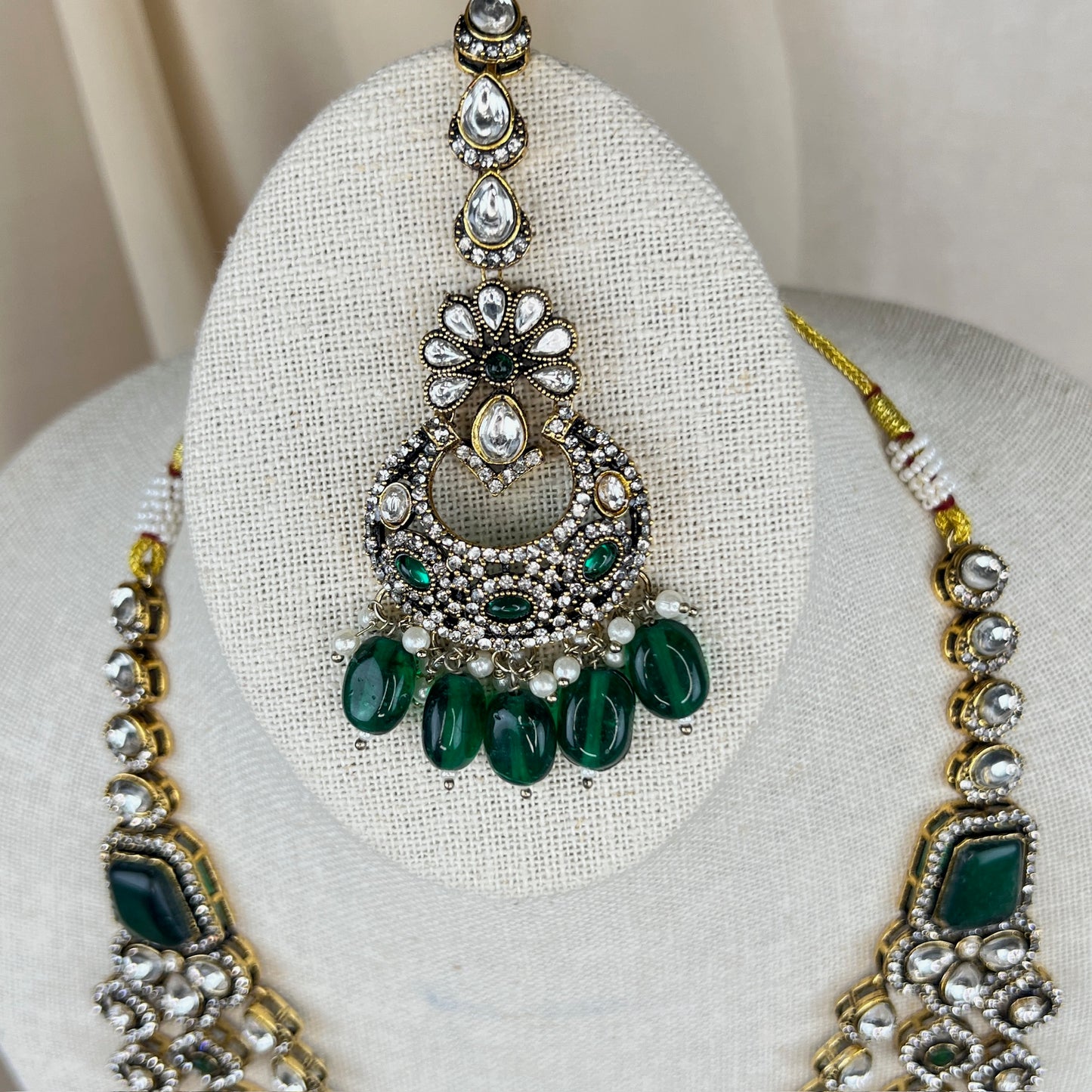 Kundan Long | Haar | Necklace Set