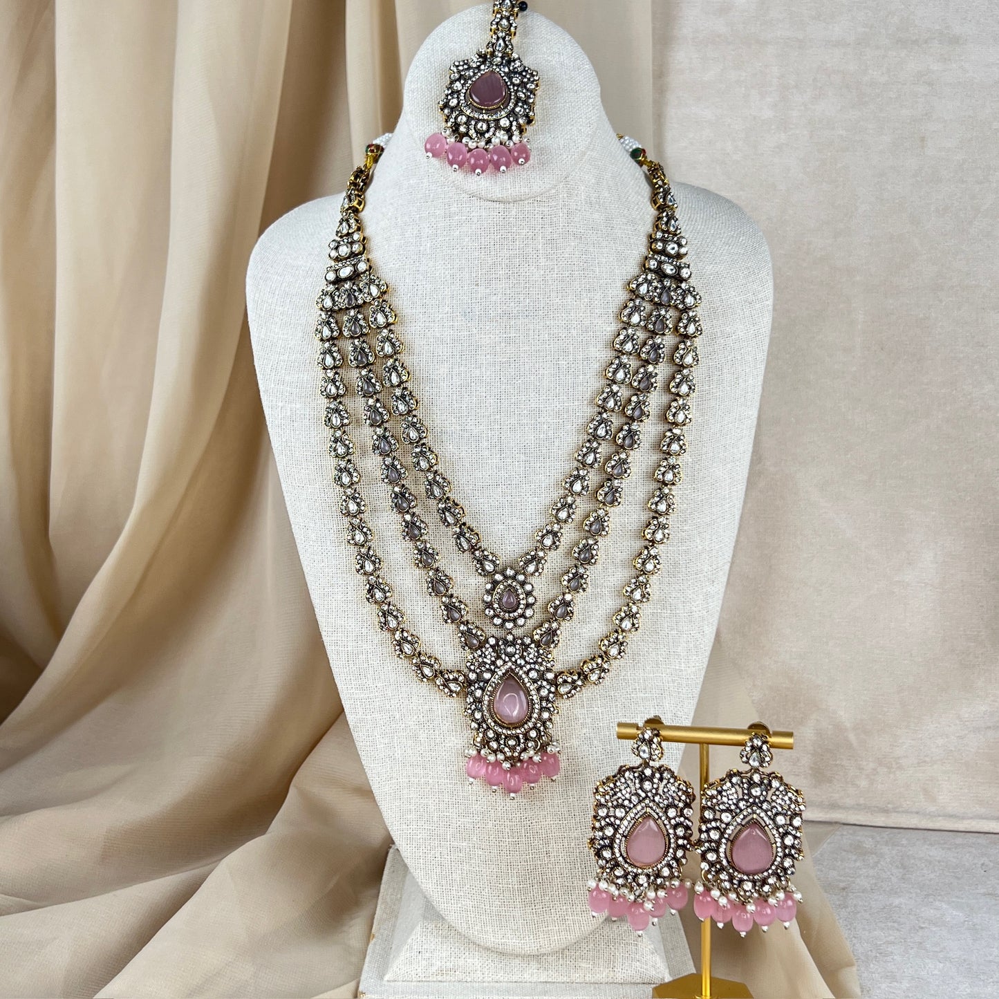 Kundan Long | Haar | Necklace Set