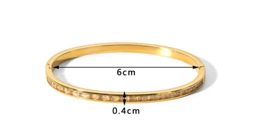 Gold Bangle