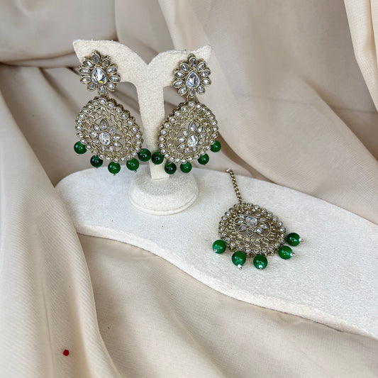Earring & Tikka Set