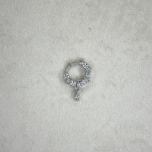 American DIamond Hoop Clip On Nose Ring | Naath