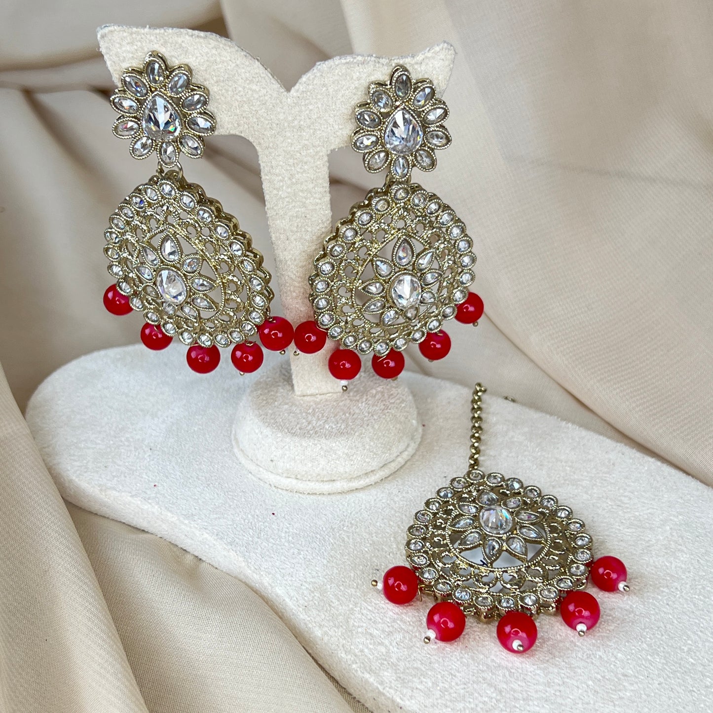 Earring & Tikka Set
