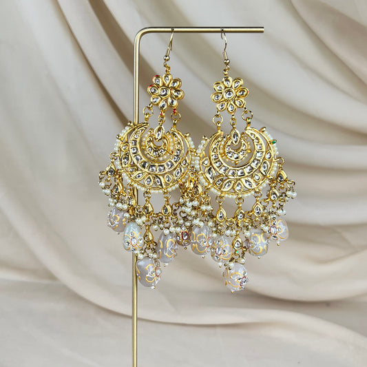MeenaKari Kundan Earrings