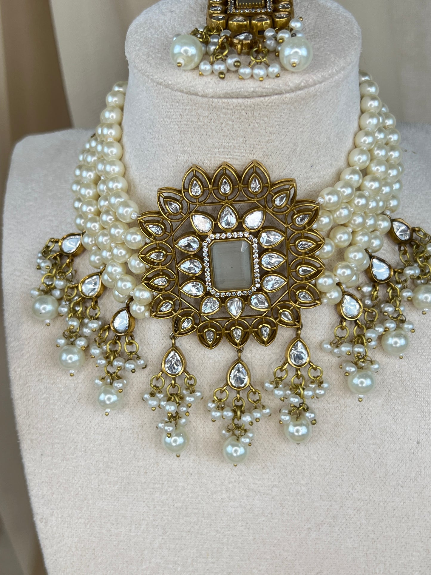 Pachi Kundan Choker Set
