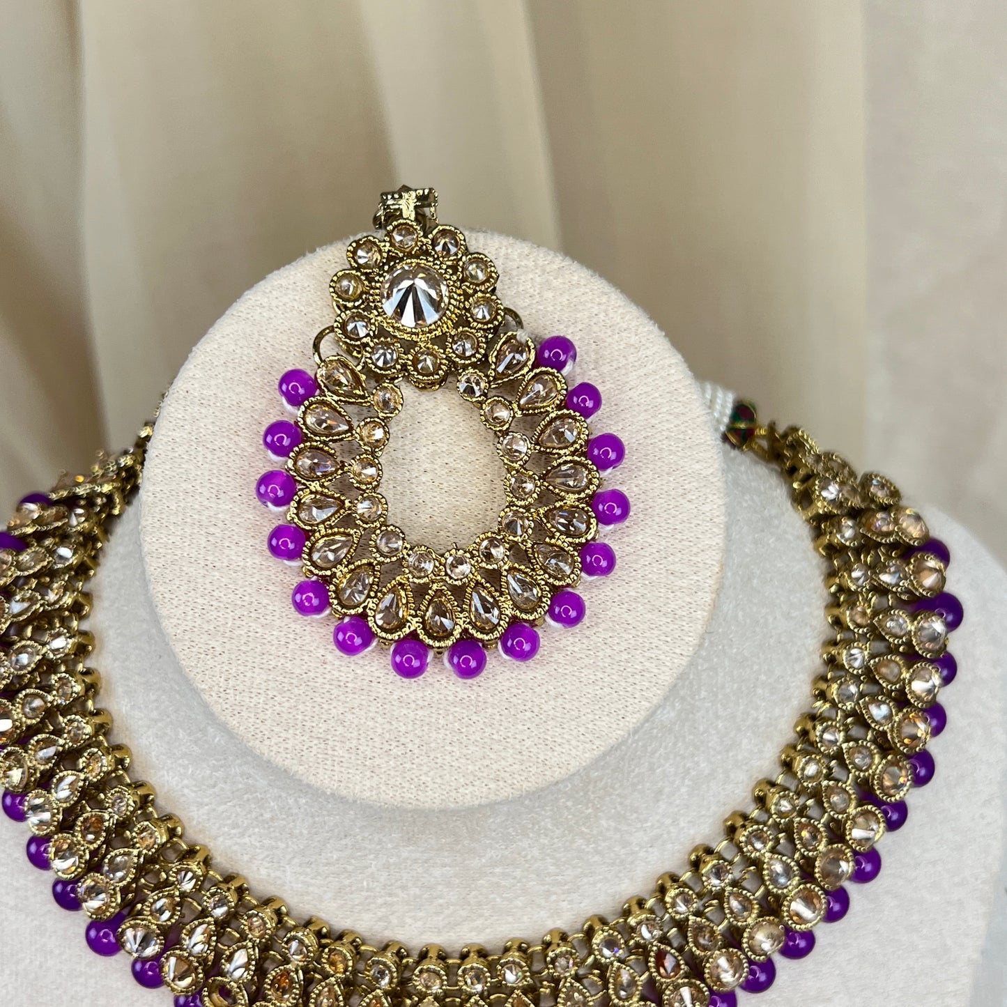 Polki Necklace Set