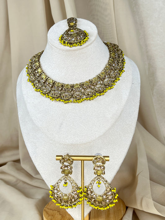 Polki Necklace Set