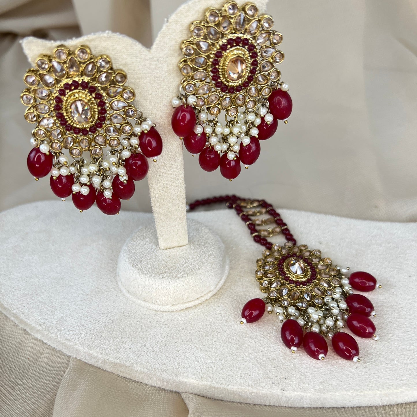 Earring and Tikka Set