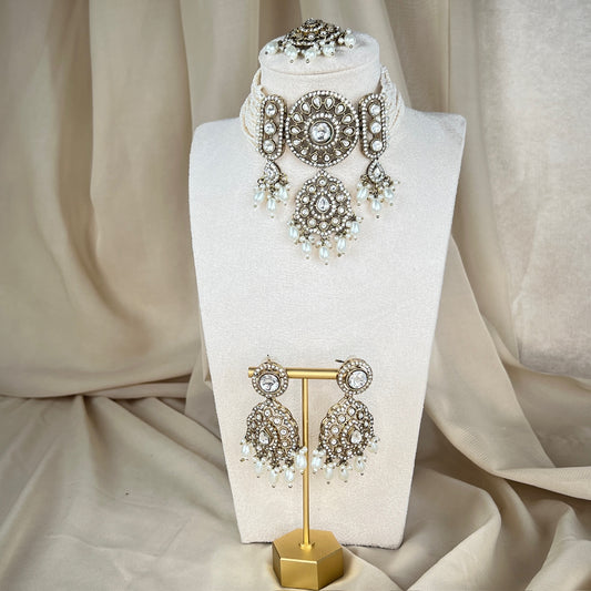 Pearl Choker Set