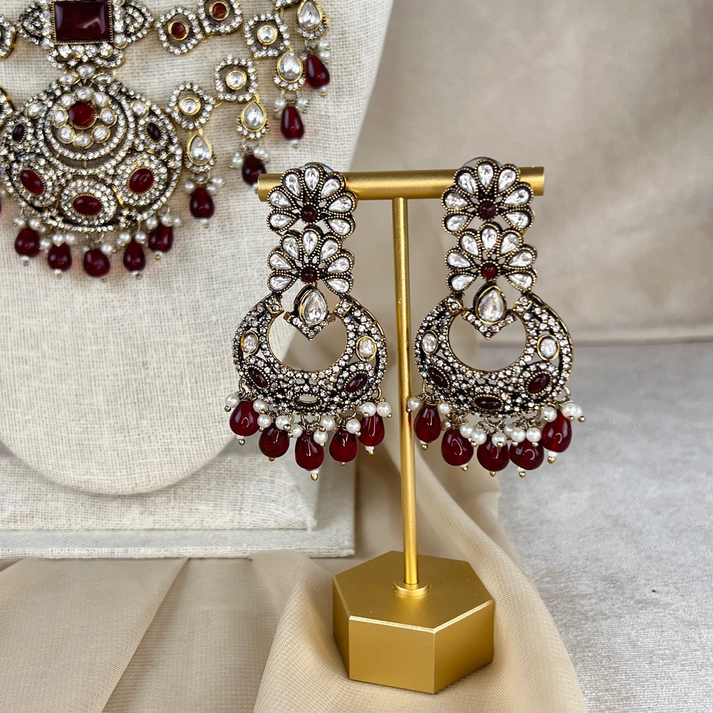 Kundan Long | Haar | Necklace Set