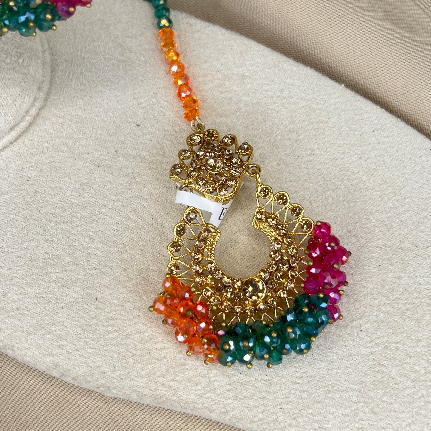 Pakisatani Style Earring and Tikka Set