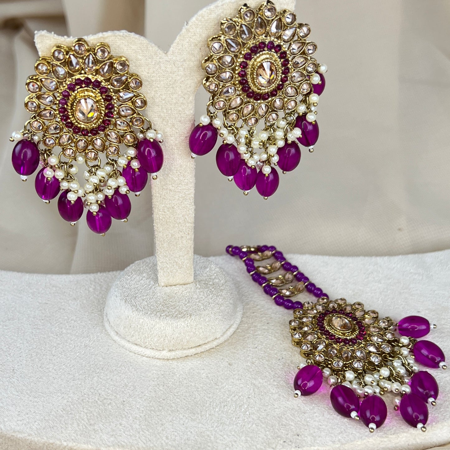 Earring and Tikka Set