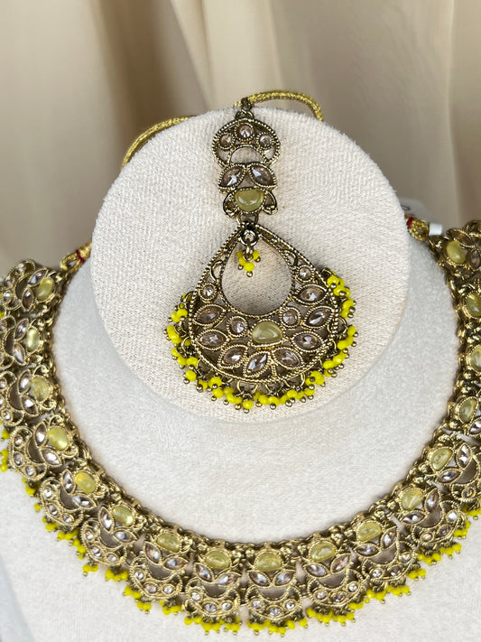 Polki Necklace Set