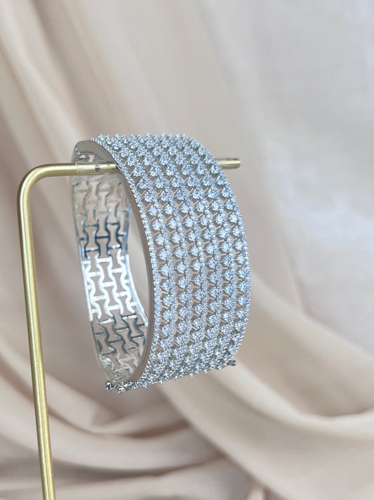 American Diamond | AD | Large Bangle Bracelet Cuff
