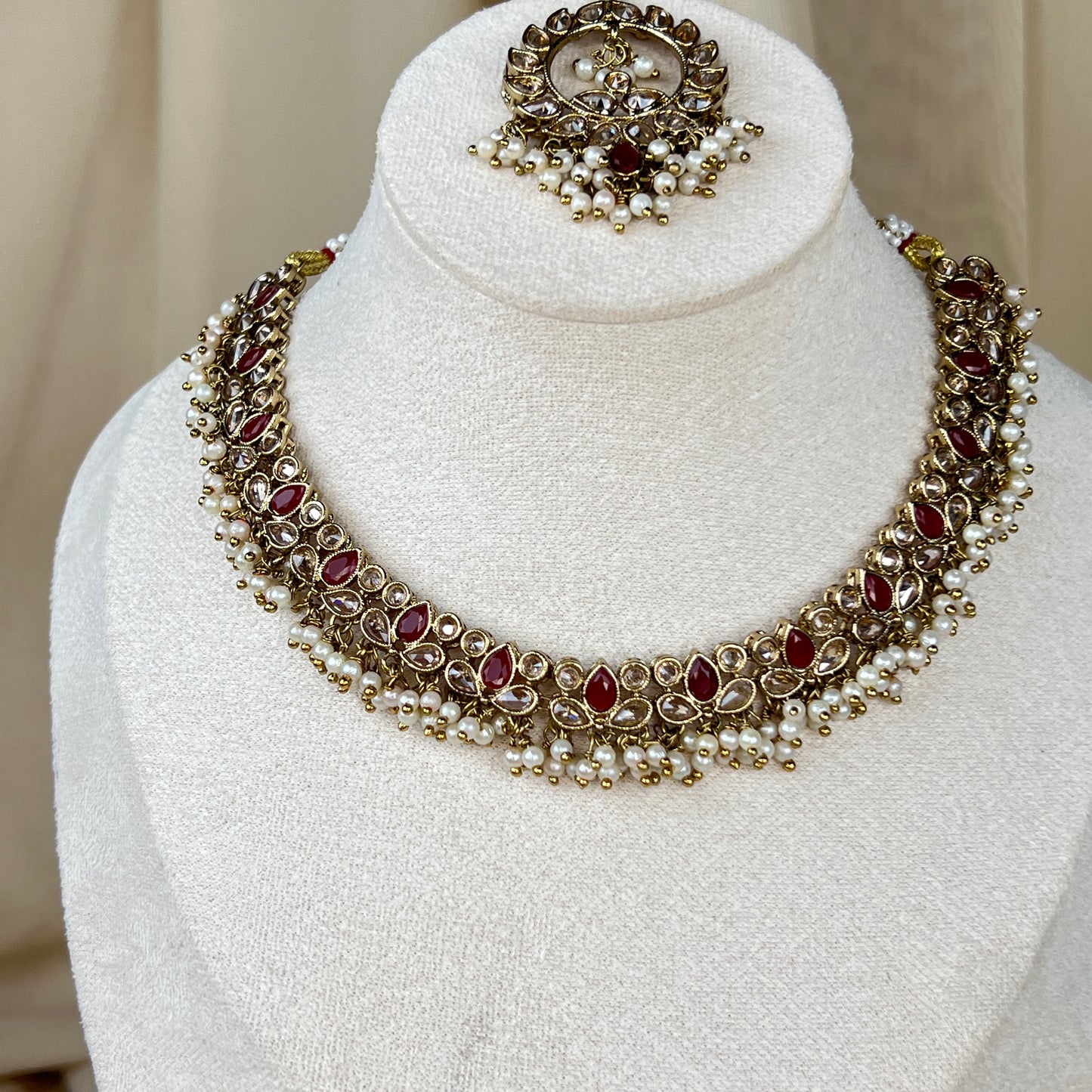 Polki Necklace Set