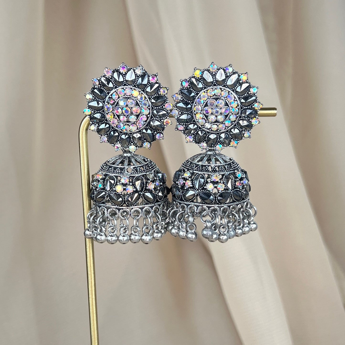 Oxidized Earrings