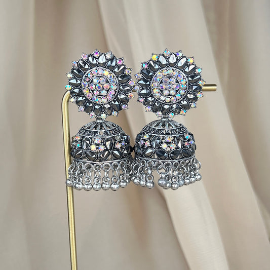 Oxidized Earrings