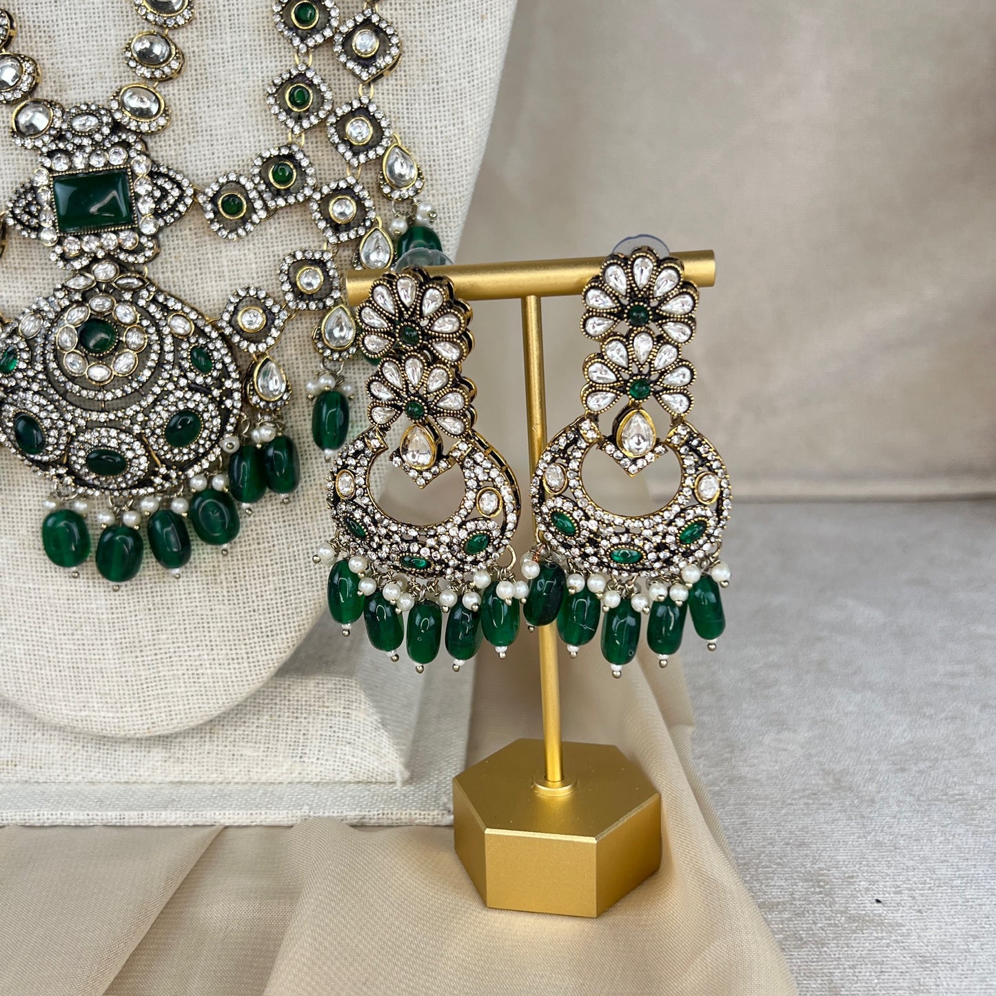 Kundan Long | Haar | Necklace Set