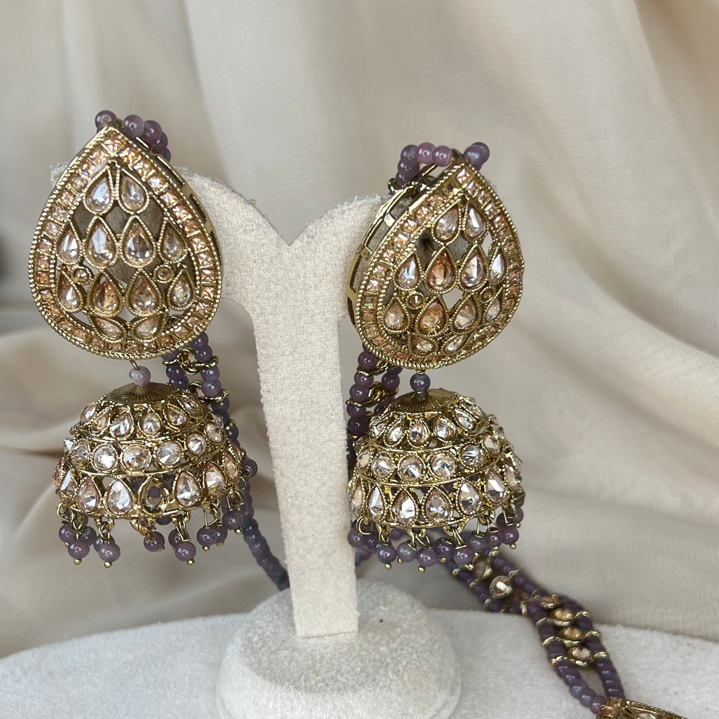 Jhumka Earring & Tikka Set