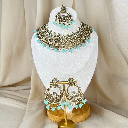 Gold Necklace Set