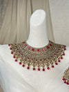 Large Bib Semi Bridal Set
