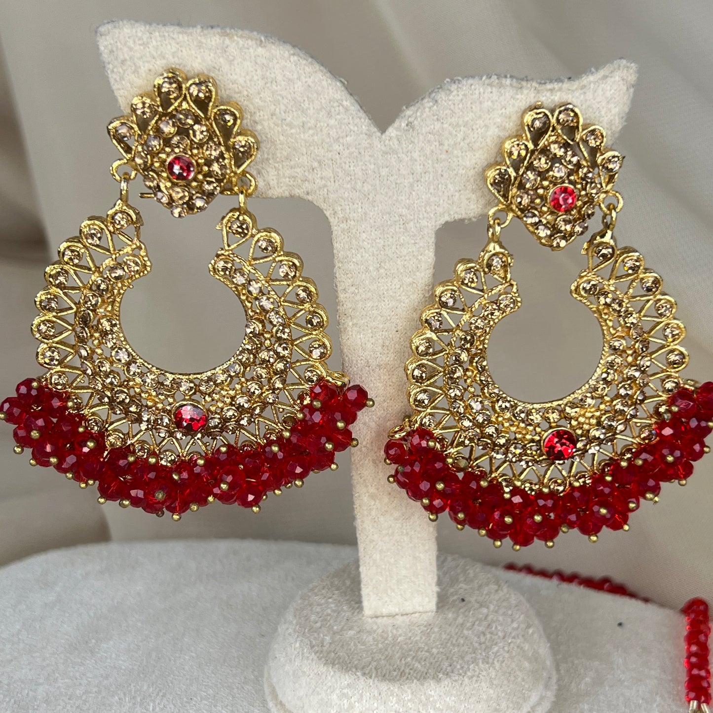 Pakisatani Style Earring and Tikka Set