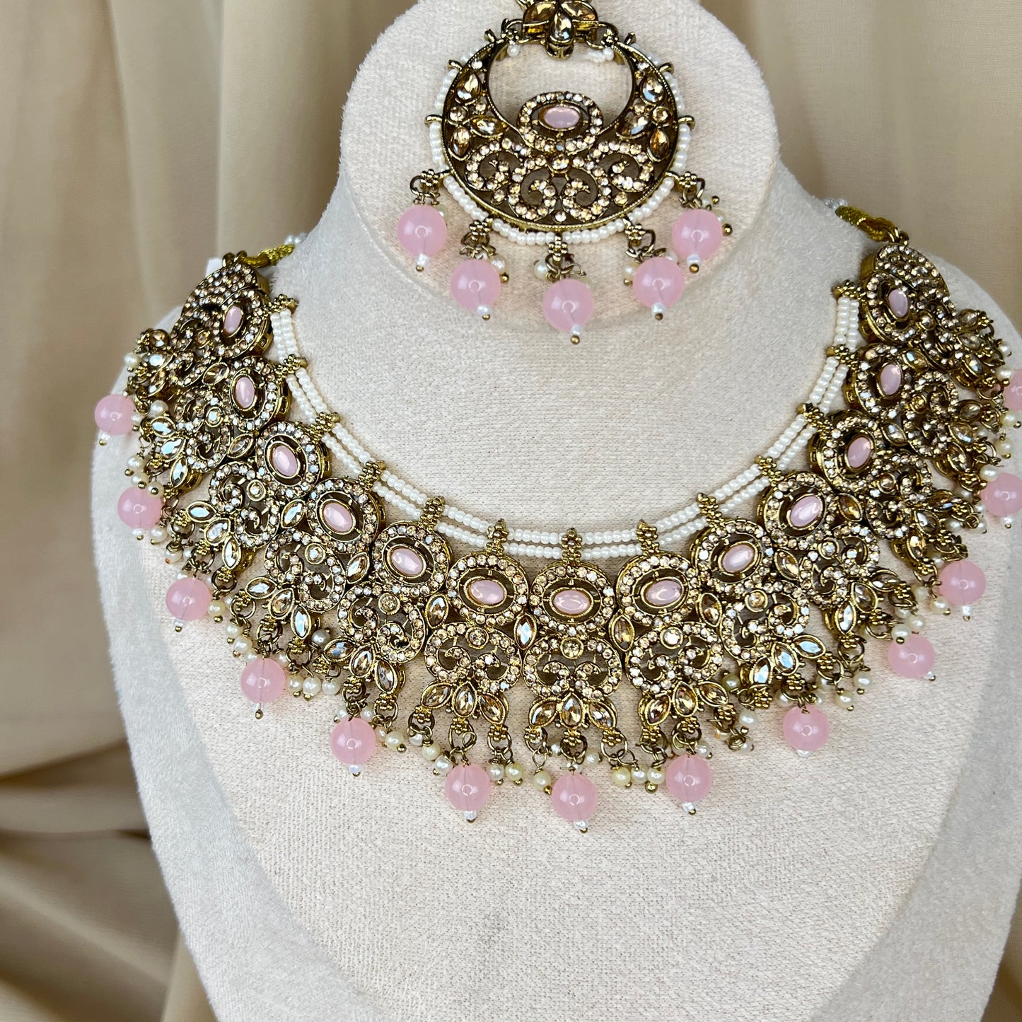 Gold Necklace Set