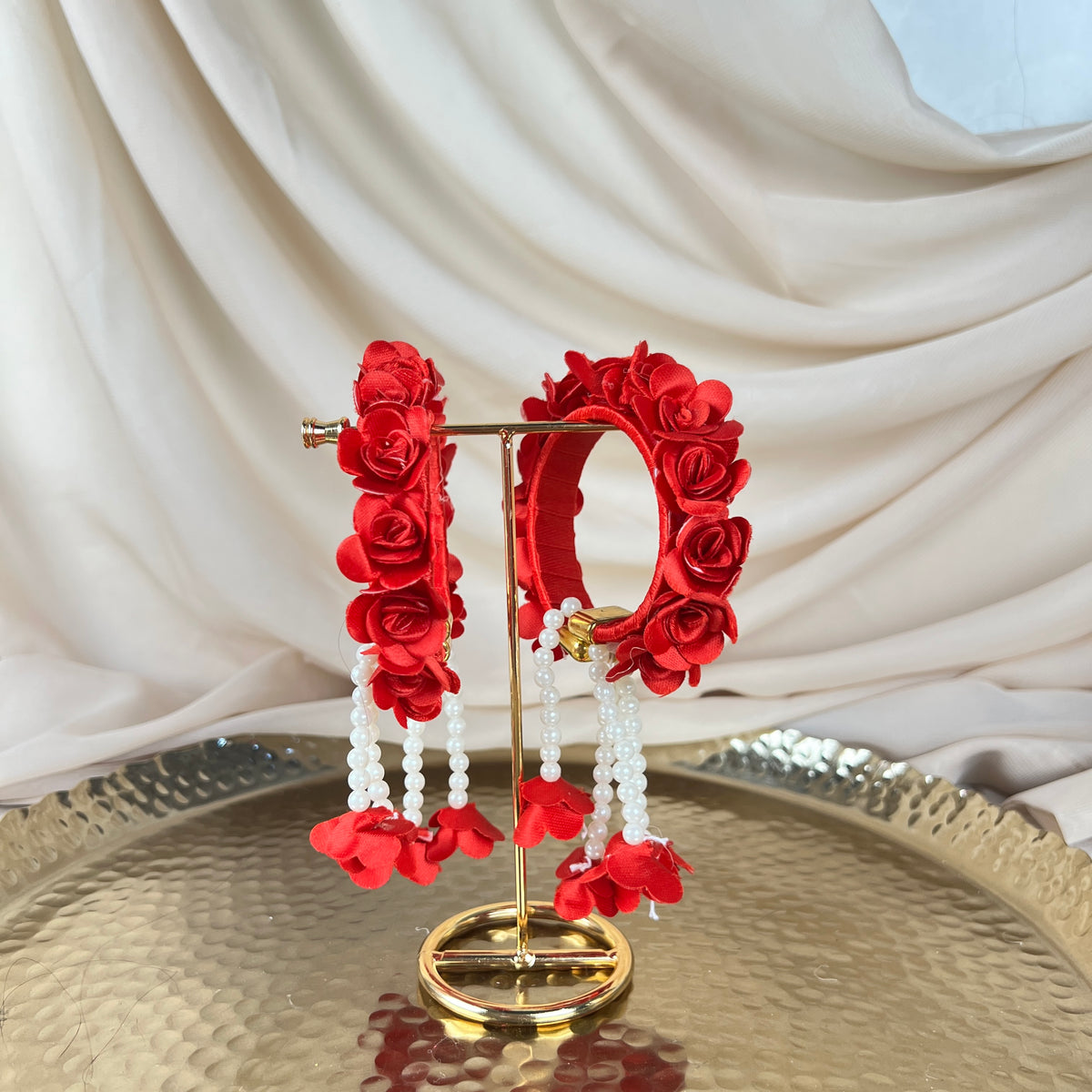 Floral | Faux Flower Bangles