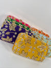 Embroidered Rectangle Clutch