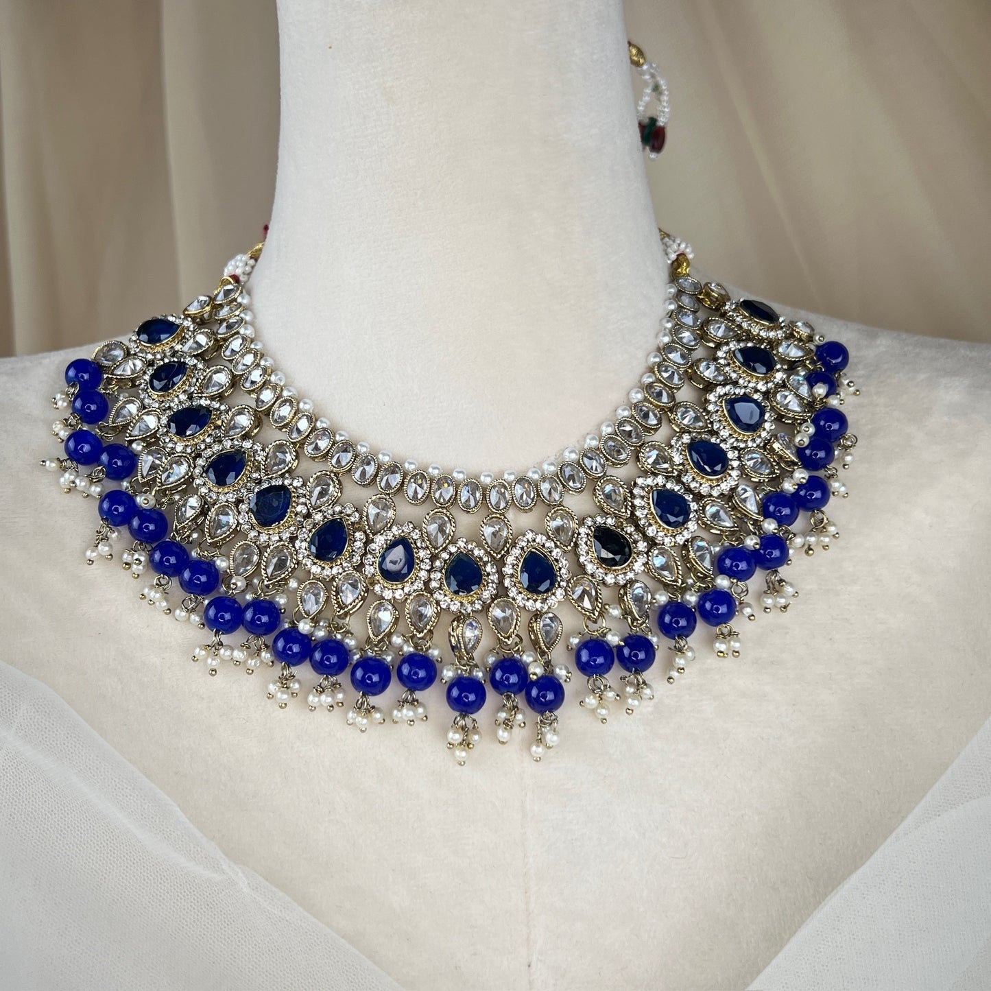 Polki Semi Bridal Choker Set