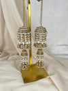 Jhumka Double Gold Pearl Kaleera | Kalira | Bridal