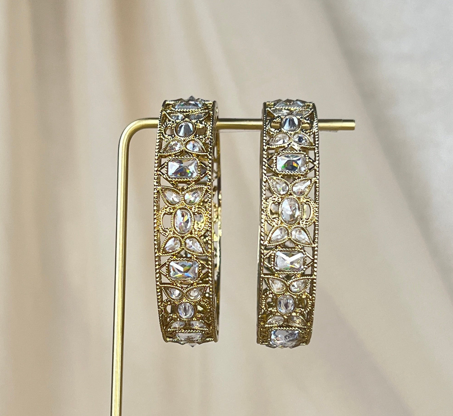 Polki Bangle Pair