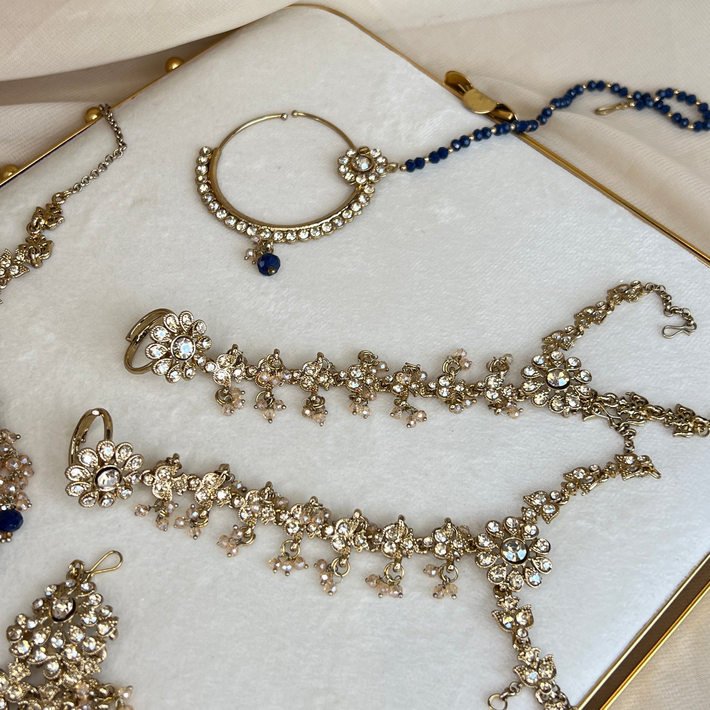 Long Layered Mala Full Bridal Set