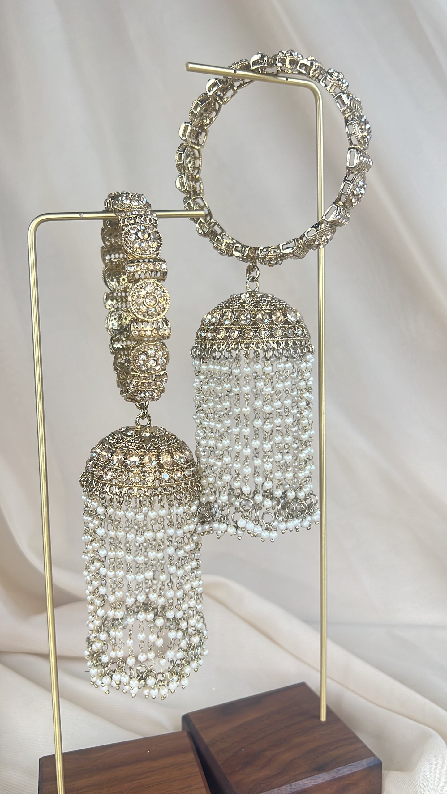 Polki Pearl Kaleera | Kalira Bangles