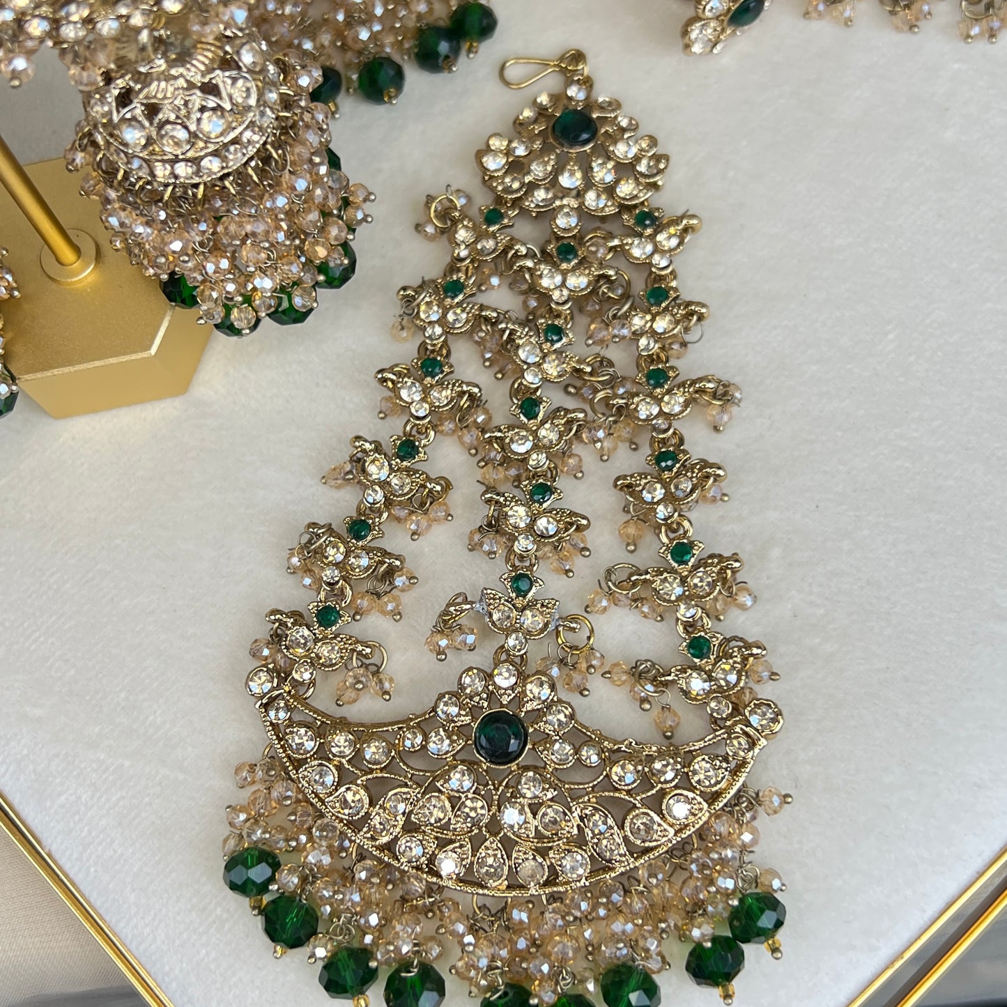 Long Layered Mala Full Bridal Set