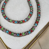 Silver Stone Payals | Anklet