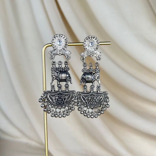 Oxidized Earrings