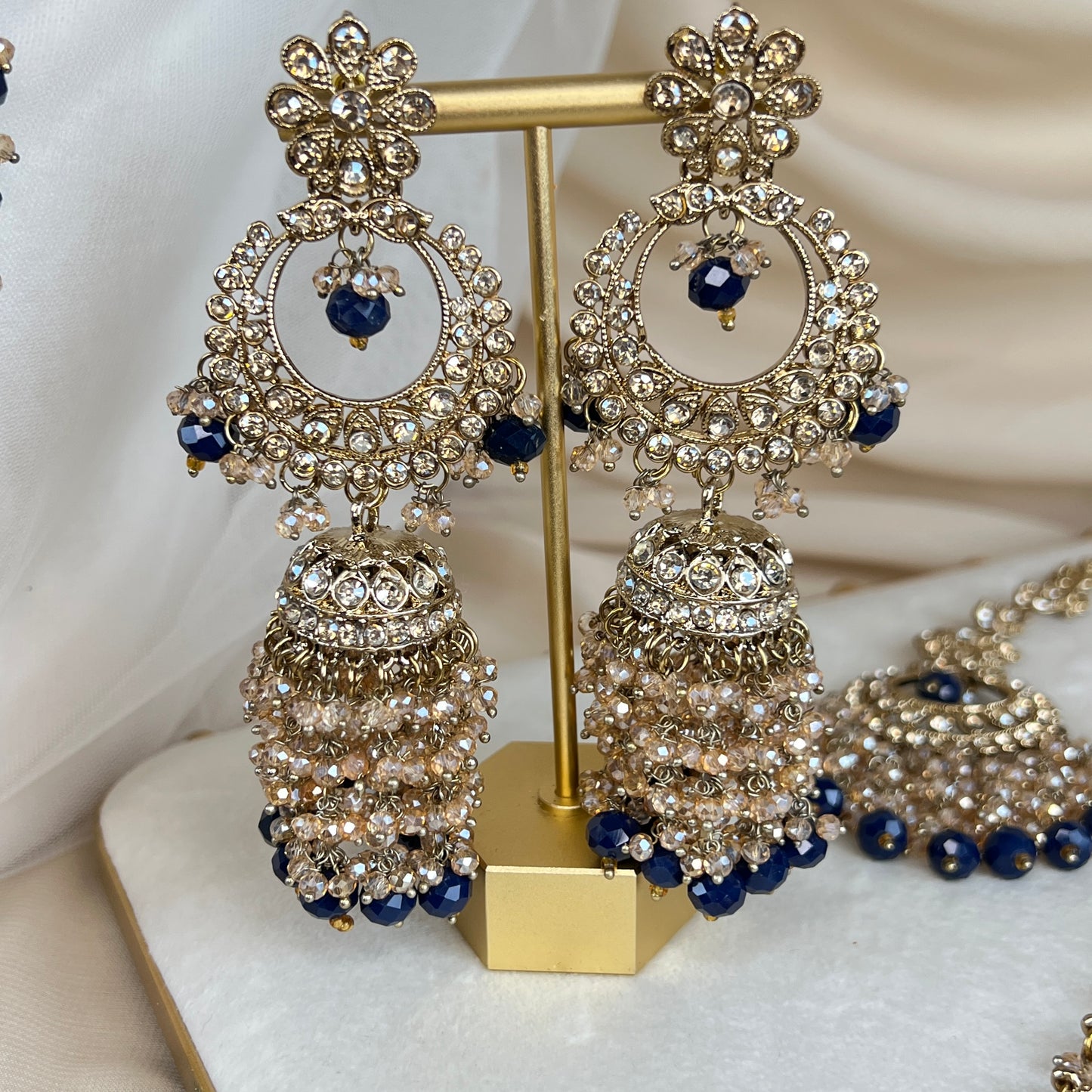Long Layered Mala Full Bridal Set