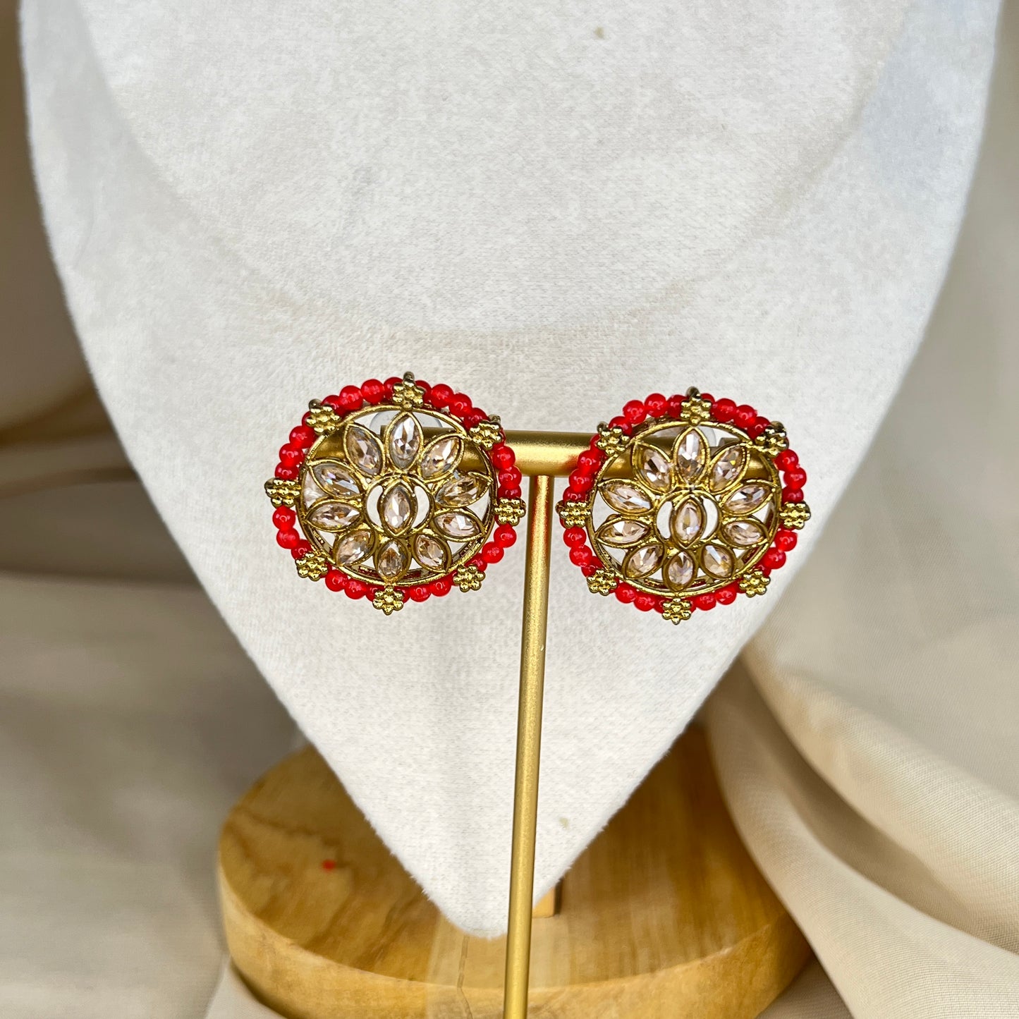 Dainty Necklace Set with Studs
