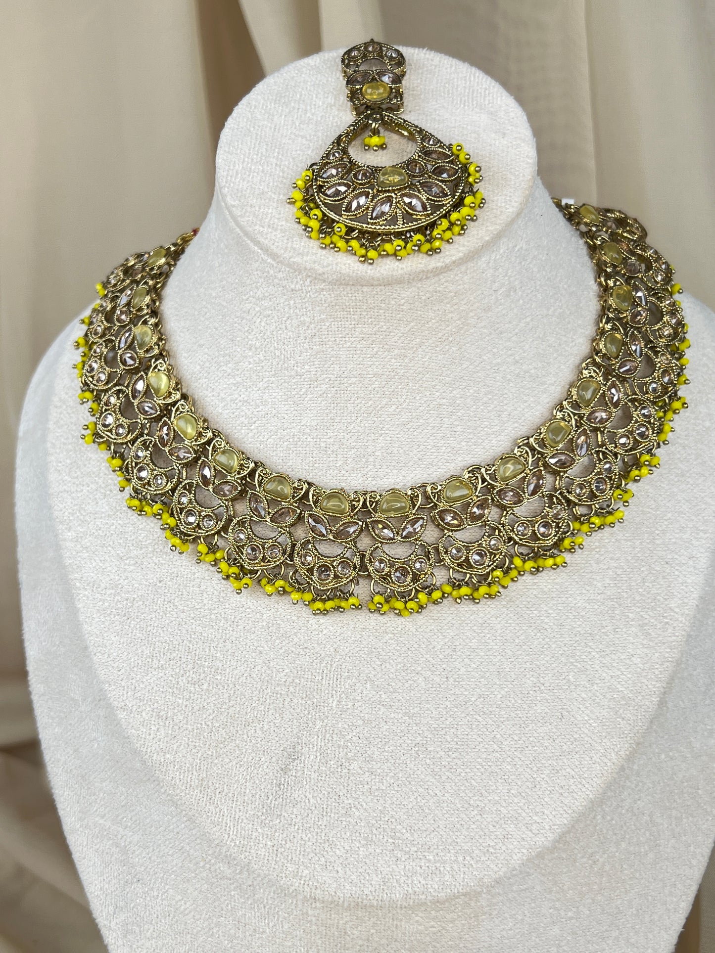 Polki Necklace Set