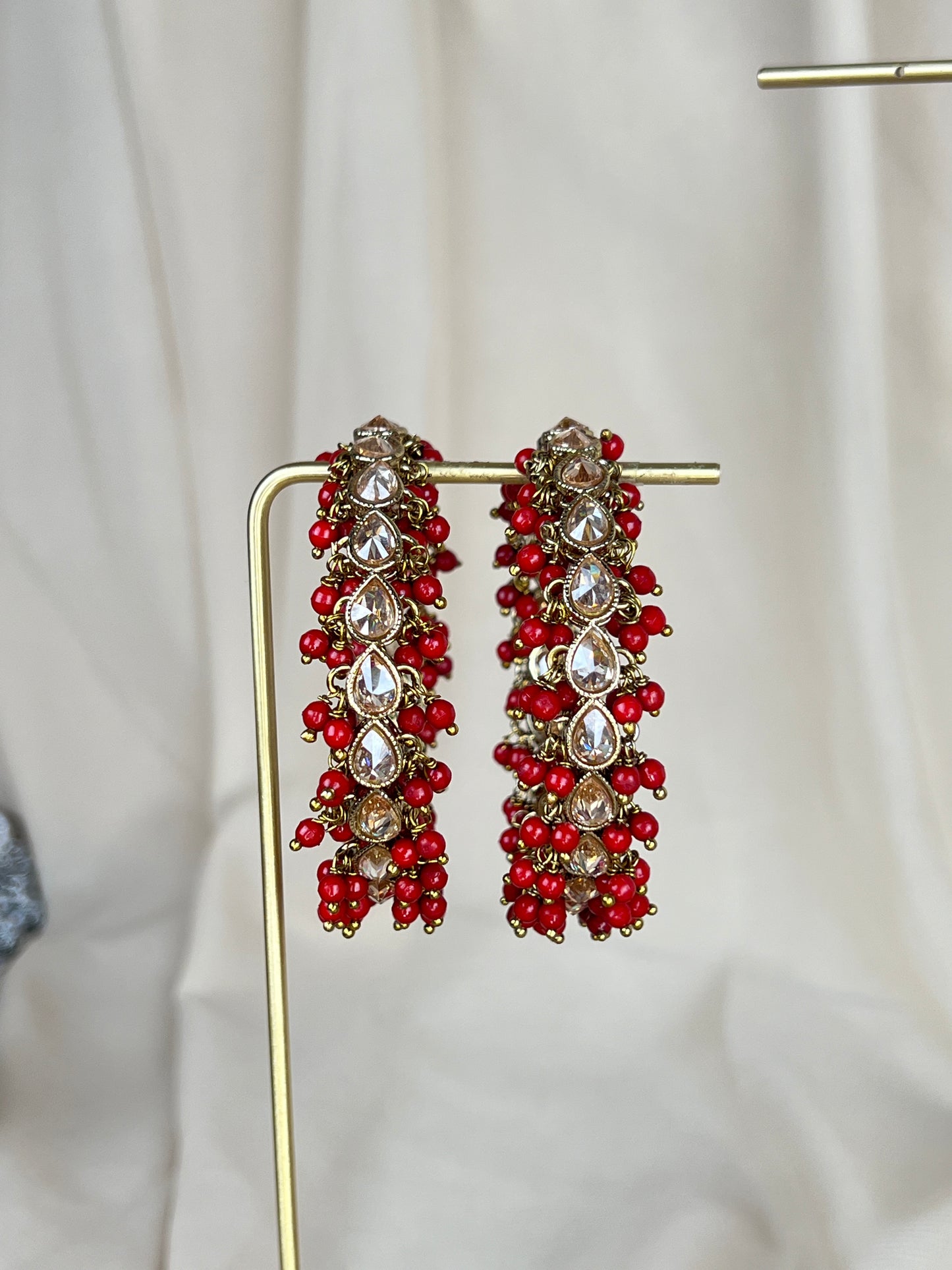Polki Pearl Bangle Pair