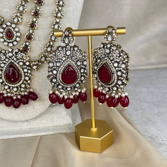 Kundan Long | Haar | Necklace Set