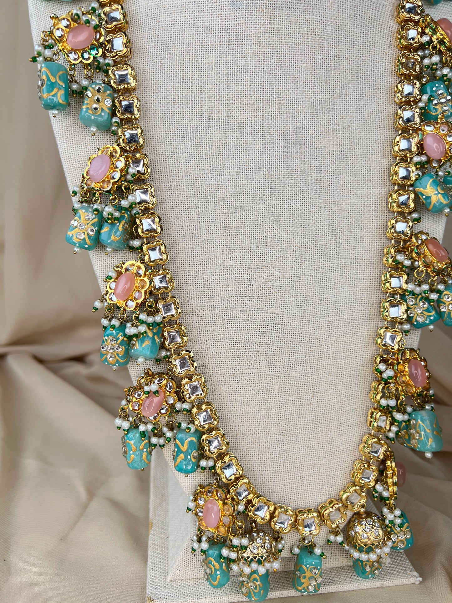 Long Kundan Haar | Mala | Necklace Set