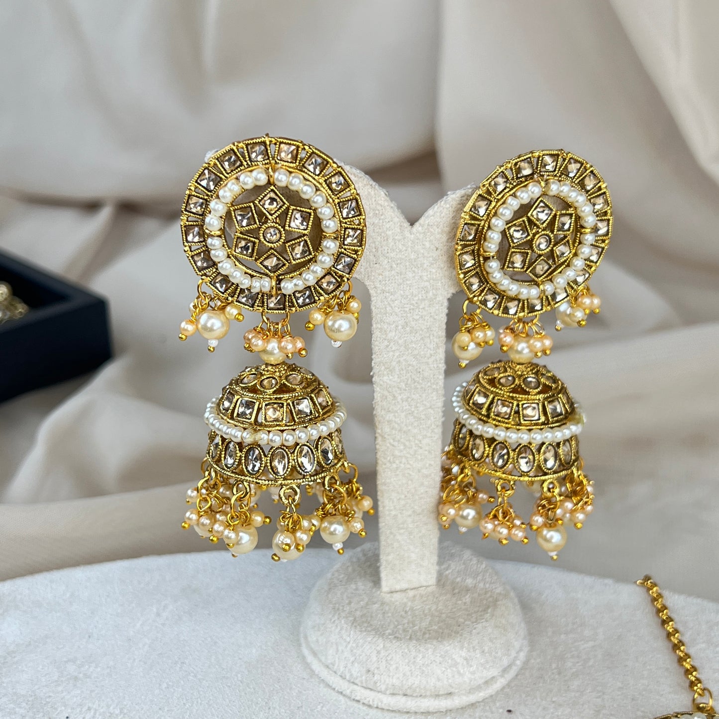 Jhumka Earring and Tikka Set