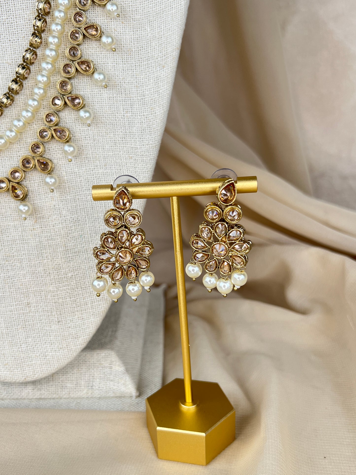 Polki Layer Mala | Haar | Necklace Set