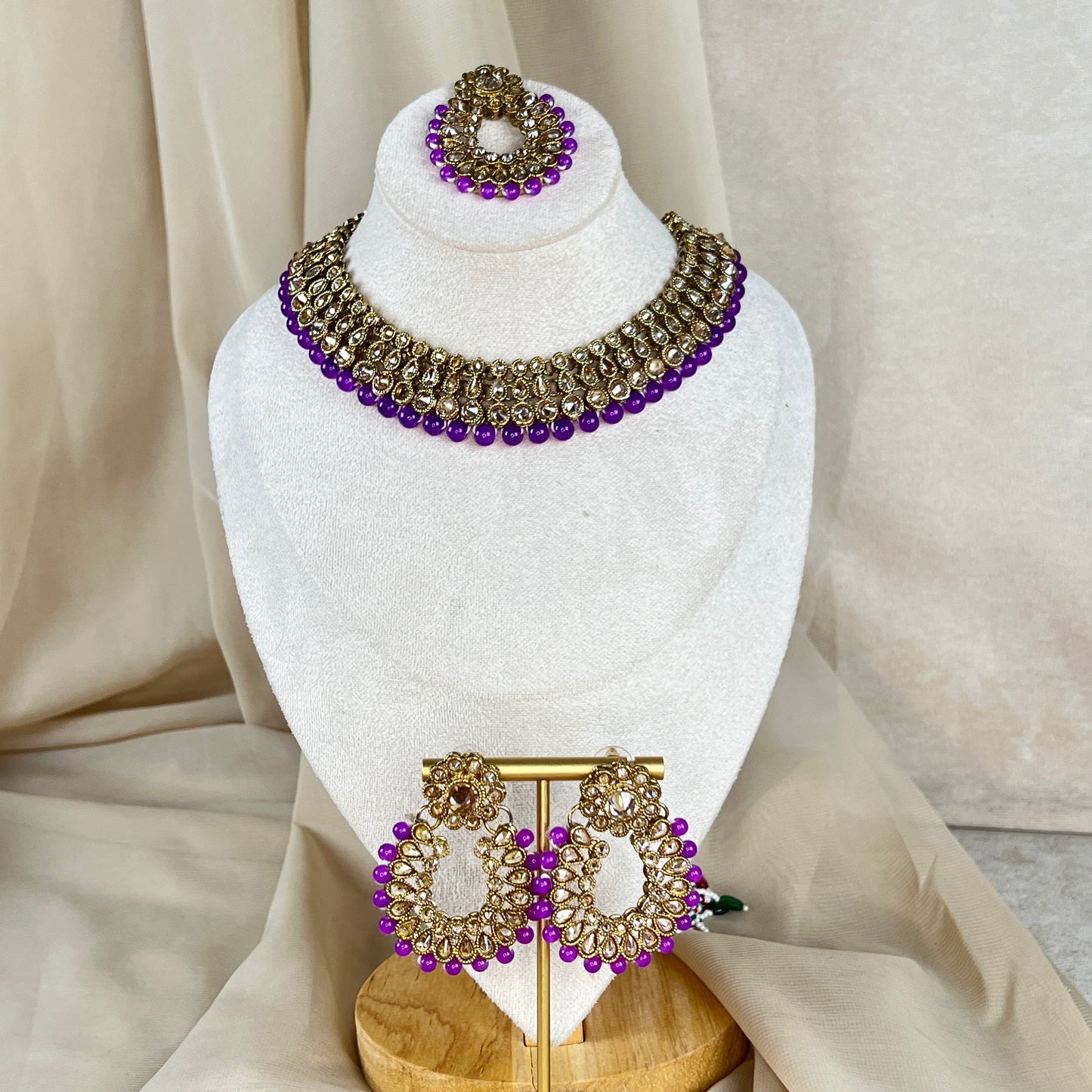 Polki Necklace Set