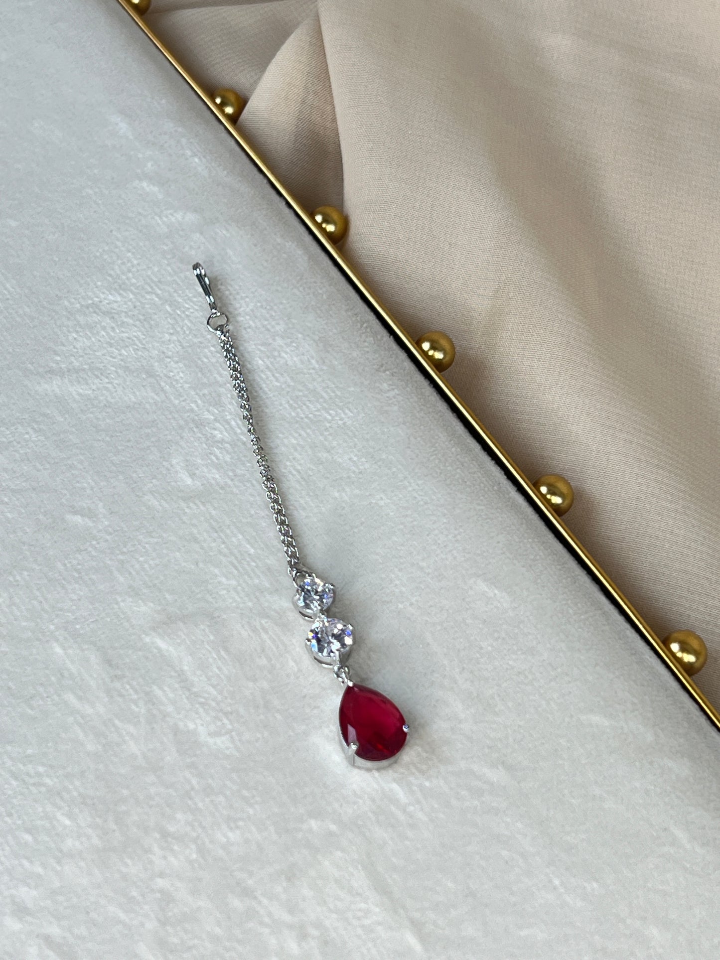Dainty Small American Diamond Tikka