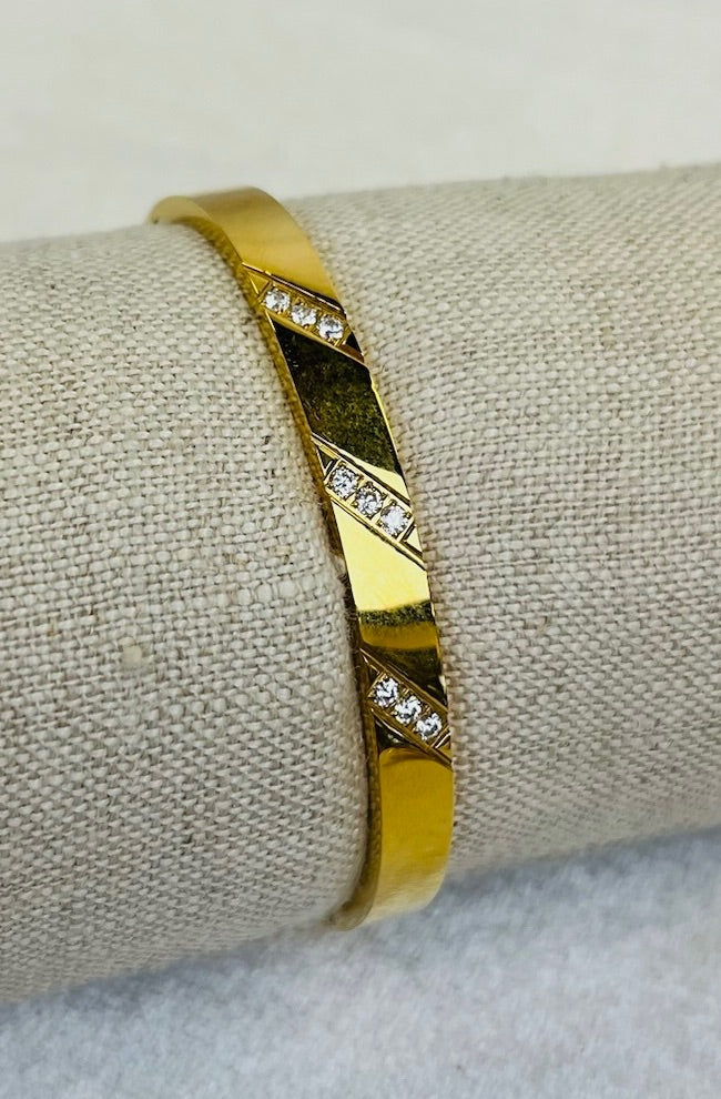 Gold Bangle